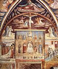 Surrounded Paintings - Madonna and Child Surrounded by Saints by Benozzo di Lese di Sandro Gozzoli